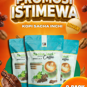 3 Pek Kopi Sacha Inchi